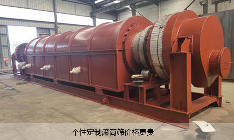 滾筒篩沙機(jī)定制影響價格