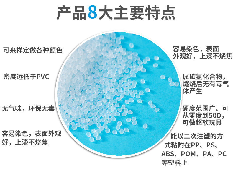 TPR包膠材料8個特點(diǎn)