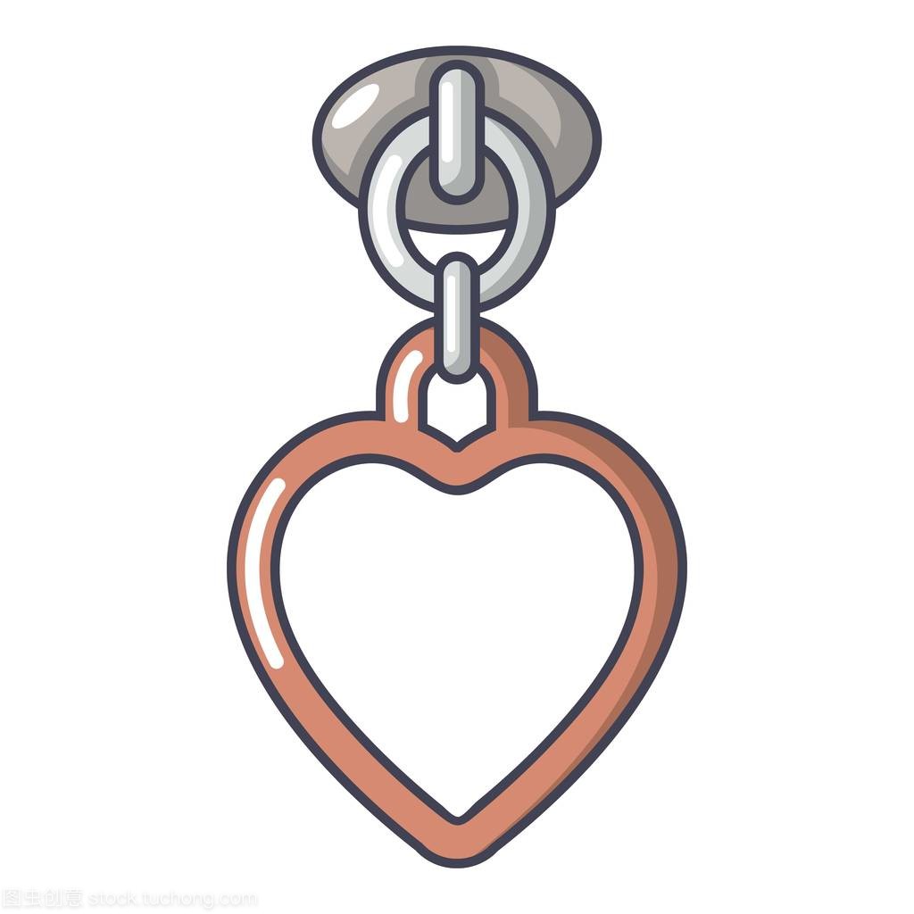 錢包拉鏈圖標, 卡通風格